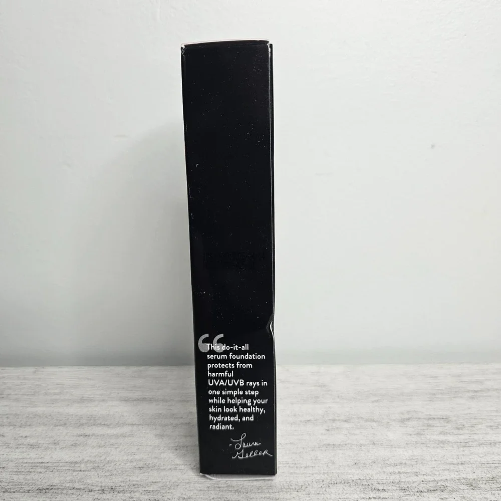 LAURA‎ GELLER Serum Foundation w/SPF 50+ in Color SAND 1.48 OZ NEW IN BOX